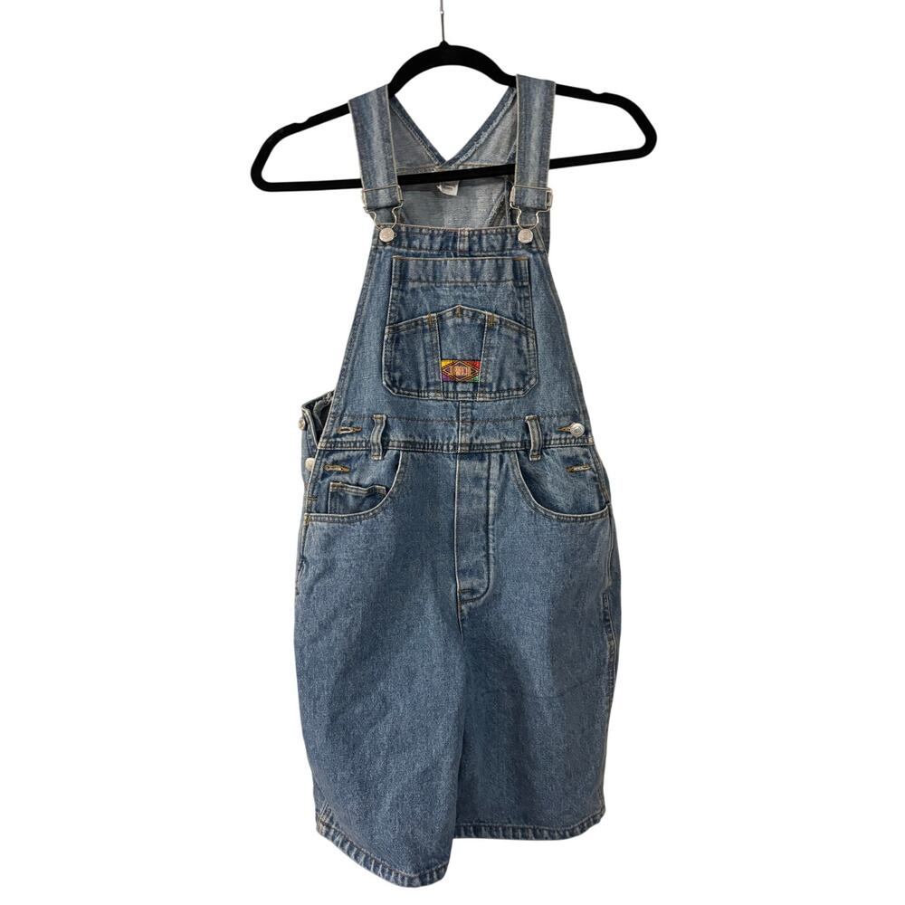 Vintage Jordache Women’s Overalls Bib Blue Denim Size XS Cotton Shorts
